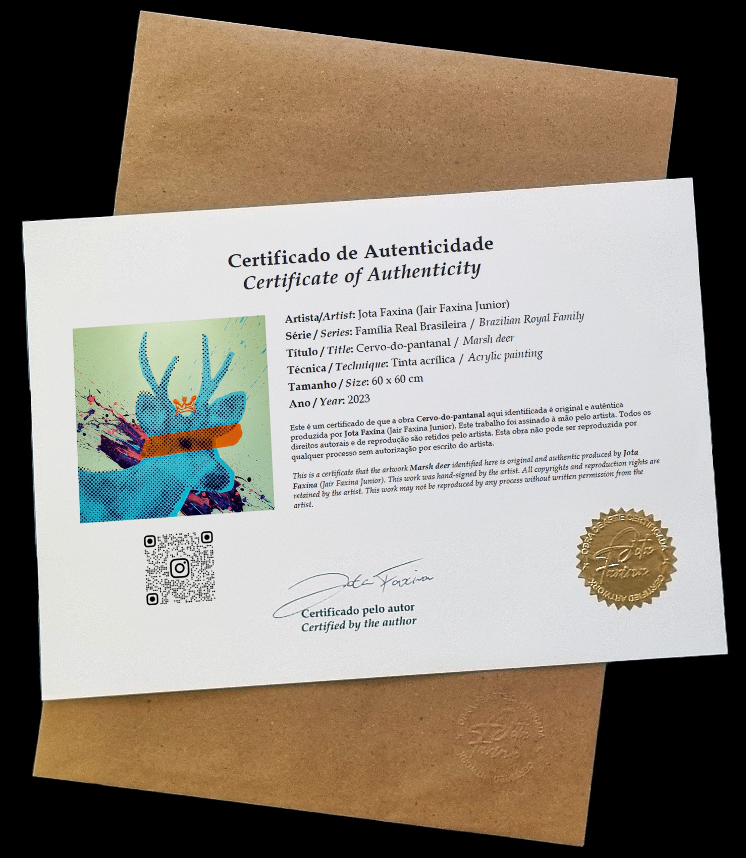 Certificado de Autenticidade